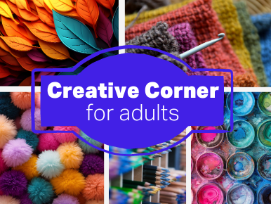 Creative Corner for adults 